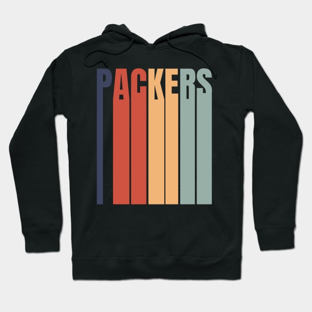 Packers Retro Hoodie by FootballBum